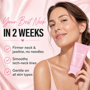 Your best neck in 2 weeks, firmer neck and jawline with no needles