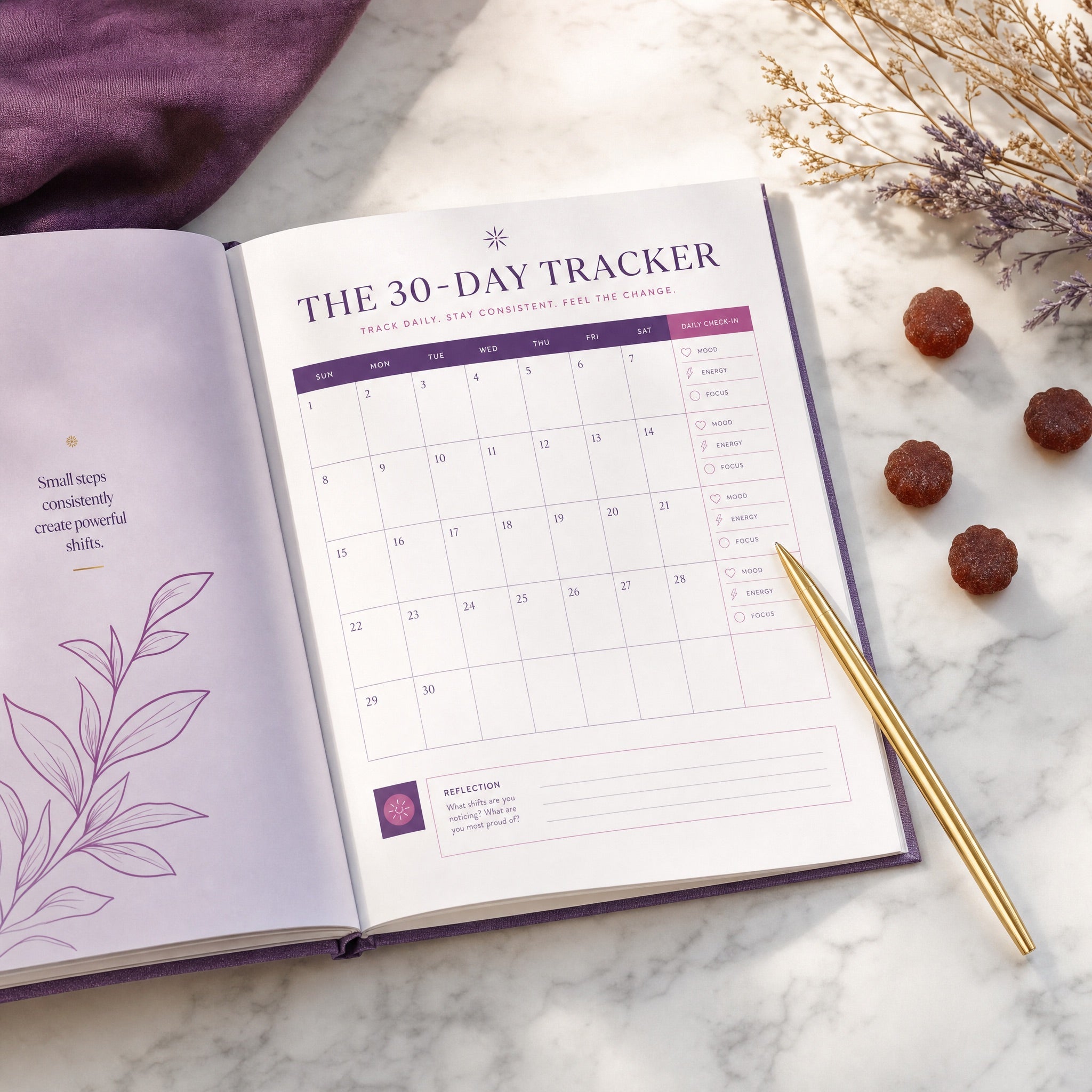 The 30-Day Tracker cover