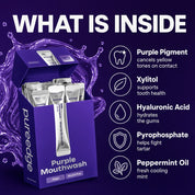 What is inside Purple Mouthwash